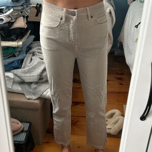 LOFT Beige jeans